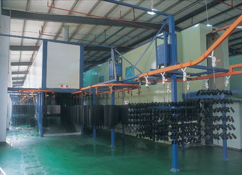 單層管噴涂生產(chǎn)線